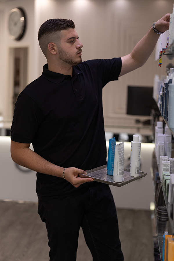 Friseur Oberhausen Kovan Wael in Aktion 3